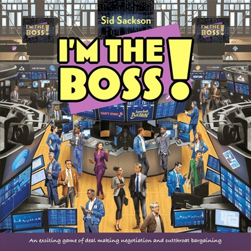 FRE102418 I'm The Boss Card Game published by FRED Distribution