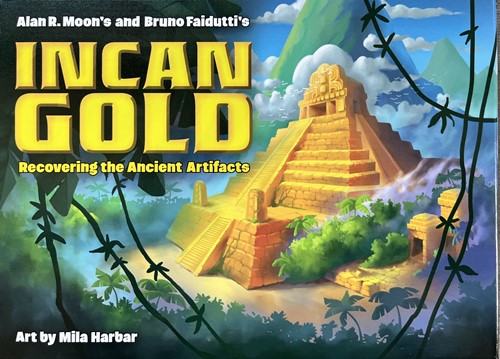 3!FRE102424 Incan Gold Card Game: 2024 Edition Includes New Dangers Expansion published by FRED Distribution