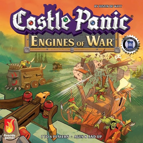 FSD1019 Castle Panic Board Game: 2nd Edition Engines Of War Expansion published by Fireside Games