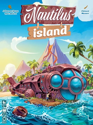 FUFNAUEN Nautilus Island Card Game published by Funnyfox