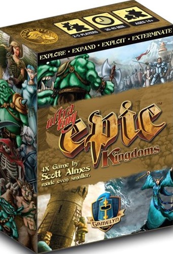 GAMUTEKS Ultra Tiny Epic Kingdoms Card Game published by Gamelyn Games