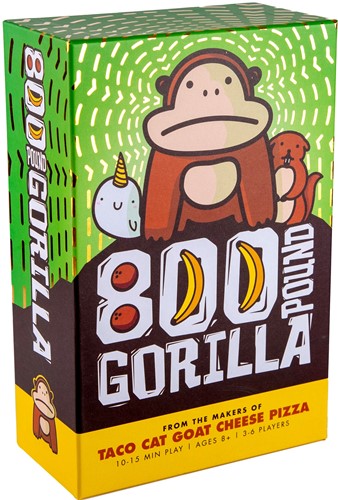 GDH8P 800 Pound Gorilla Card Game published by Dolphin Hat Games