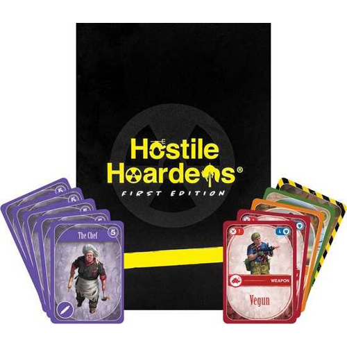 GEEHH Hostile Hoarders Card Game published by GeekOn!