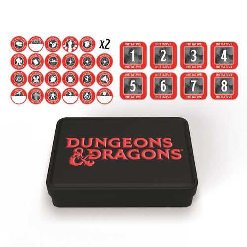 GFN72500 Dungeons And Dragons RPG: Dungeon Master Token Set (28 Tokens) published by Gale Force Nine