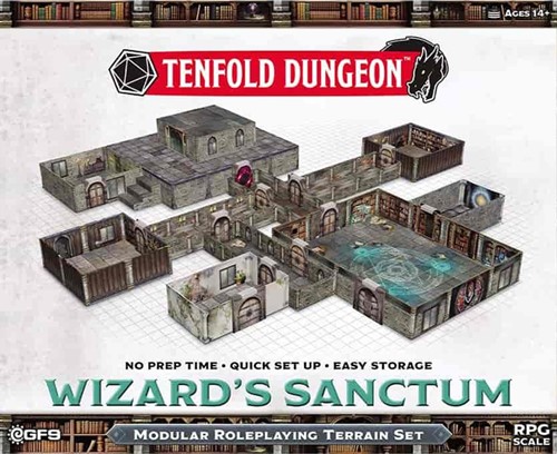 3!GFNTFD016 Tenfold Dungeon: Wizards Sanctum published by Gale Force Nine