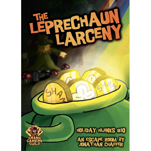 1!GGDHH10 Holiday Hijinks Card Game #10: The Leprechaun Larceny published by Grand Gamers Guild