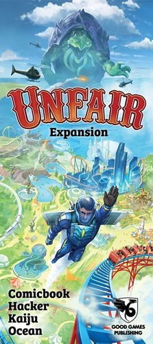 Unfair Card Game: Comic Book Hijacker Kaiju Ocean Expansion