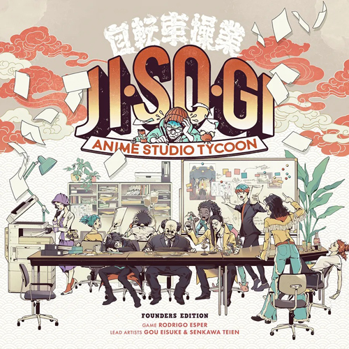 GGP036 Jisogi Board Game: Anime Studio Tycoon published by Good Games Publishing