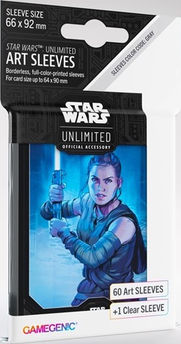 2!GGS15057ML Star Wars: Unlimited Art Sleeves - Rey published by Gamegenic