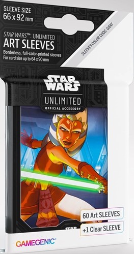 3!GGS15059ML Star Wars: Unlimited Art Sleeves - Ahsoka Tano published by Gamegenic