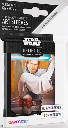 3!GGS15061ML Star Wars: Unlimited Art Sleeves - Obi-Wan Kenobi published by Gamegenic