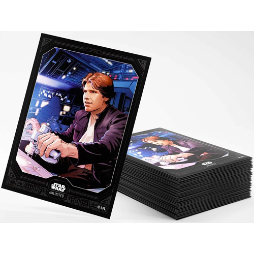 GGS15072ML Star Wars: Unlimited Art Sleeves - Han Solo published by Gamegenic