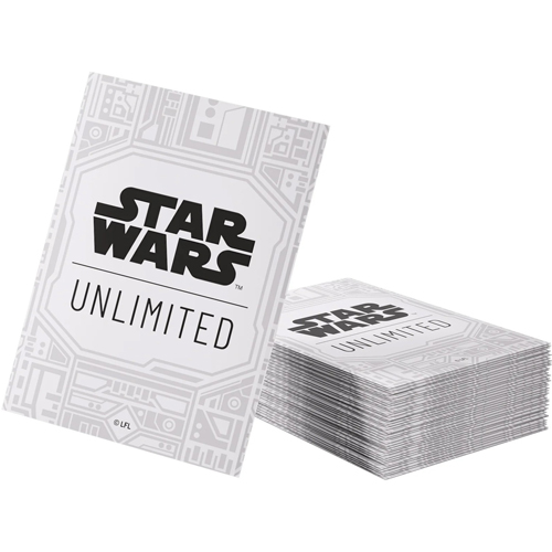 2!GGS15172ML Star Wars: Unlimited Art Sleeves - Unlimited Pattern White published by Gamegenic