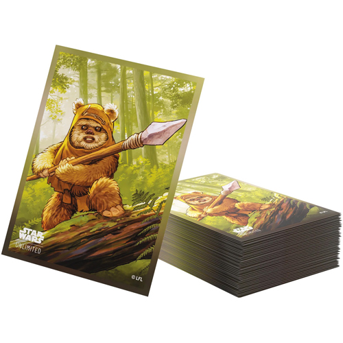 GGS15175ML Star Wars: Unlimited Art Sleeves - Wicket published by Gamegenic