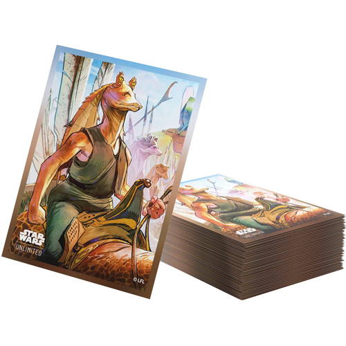 GGS15176ML Star Wars: Unlimited Art Sleeves - Jar Jar Binks published by Gamegenic