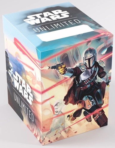 2!GGS25126ML Star Wars: Unlimited Soft Crate - Mandalorian And Moff Gideon published by Gamegenic