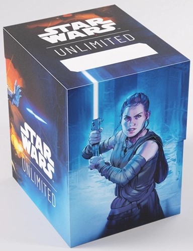 2!GGS25127ML Star Wars: Unlimited Soft Crate - Rey And Kylo Ren published by Gamegenic