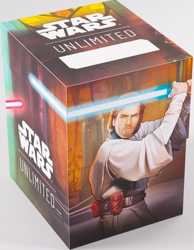 3!GGS25135ML Star Wars: Unlimited Soft Crate - Obi-Wan Kenobi And Darth Maul published by Gamegenic