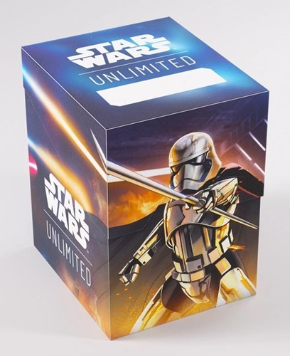 3!GGS25142ML Star Wars: Unlimited Soft Crate - Captain Phasma And Stormtrooper published by Gamegenic