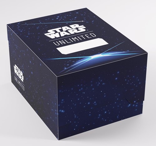 3!GGS25145ML Star Wars: Unlimited Twin Sun Soft Crate - Card Back Blue published by Gamegenic