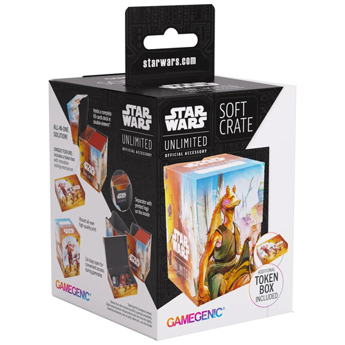 GGS25176ML Star Wars: Unlimited Soft Crate - Jar Jar Binks published by Gamegenic