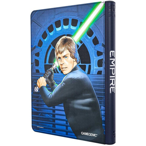 GGS31080ML Star Wars: Unlimited 18-Pocket Zip-Up Album - Jedi Luke Skywalker And Emperor Palpatine published by Gamegenic