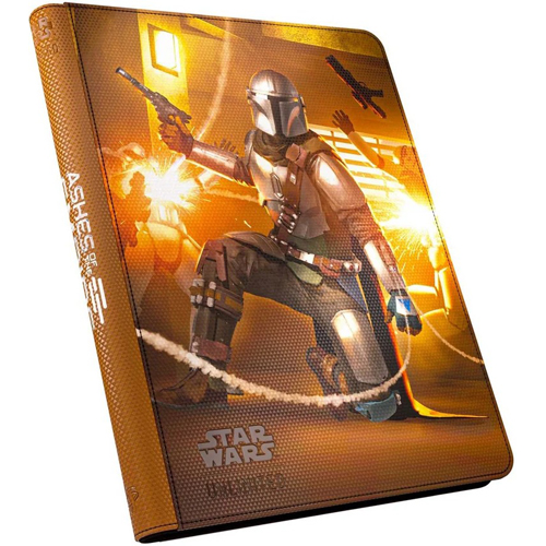 GGS31081ML Star Wars: Unlimited 18-Pocket Zip-Up Album - The Armorer And Whistling Birds published by Gamegenic