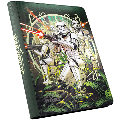 GGS31082ML Star Wars: Unlimited 18-Pocket Zip-Up Album - The First Legion And Teebo published by Gamegenic
