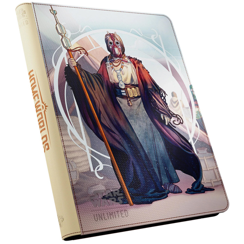 GGS31083ML Star Wars: Unlimited 18-Pocket Zip-Up Album - The Chieftain And A'Kobe published by Gamegenic