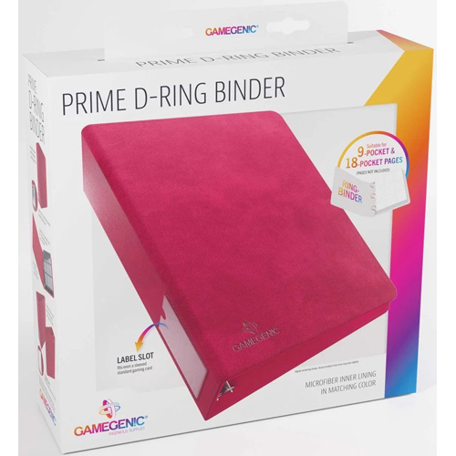 GGS33013ML Gamegenic Pride Binder - Red published by Gamegenic