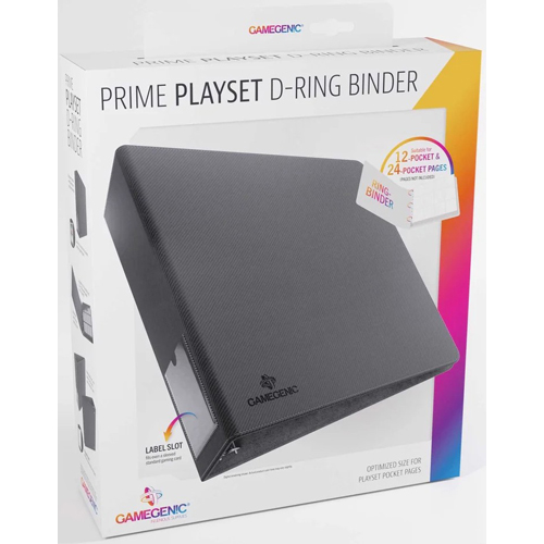 GGS33016ML Gamegenic Pride Binder: Playset Size - Black published by Gamegenic