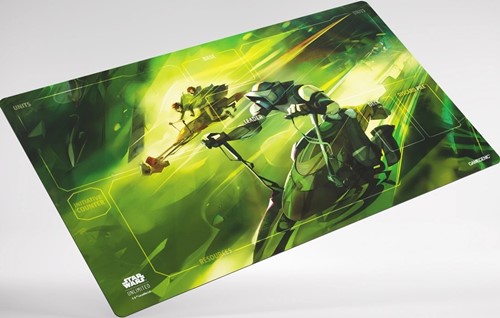 3!GGS40066ML Star Wars: Unlimited Game Mat - Speeder Bike Chase published by Gamegenic