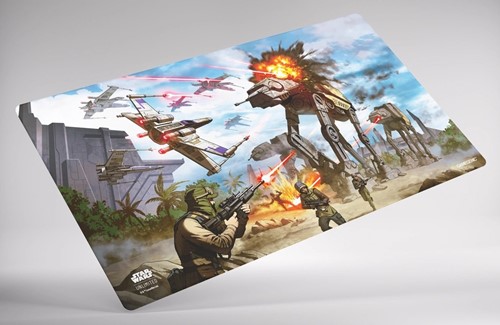 3!GGS40083ML Star Wars: Unlimited Game Mat - Battle Of Scarif published by Gamegenic