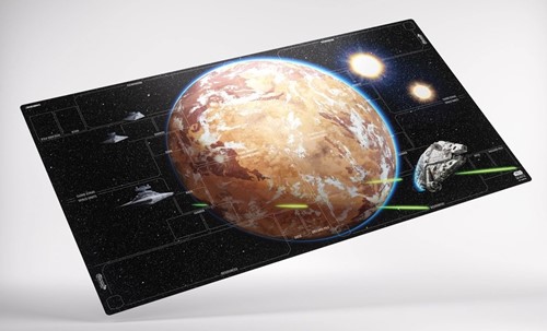 3!GGS40084ML Star Wars: Unlimited Twin Suns Battle Zone Game Mat published by Gamegenic