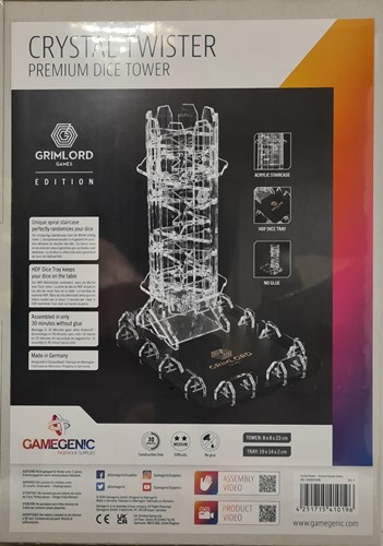 Crystal Twister: Premium Dice Tower (Grimlord Edition)