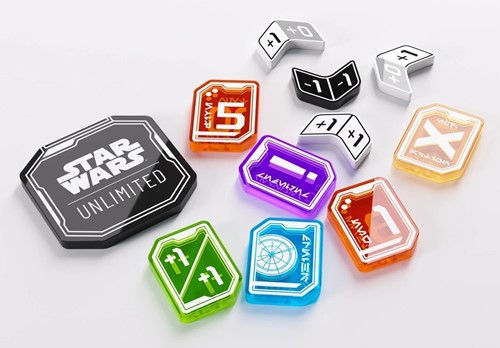 3!GGS60159ML Star Wars: Unlimited Premium Tokens Pro published by Gamegenic