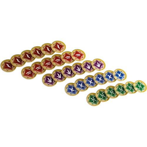 GGS60197ML Gamegenic Arkham Horror: Universal Chaos Tokens Add-On published by Gamegenic