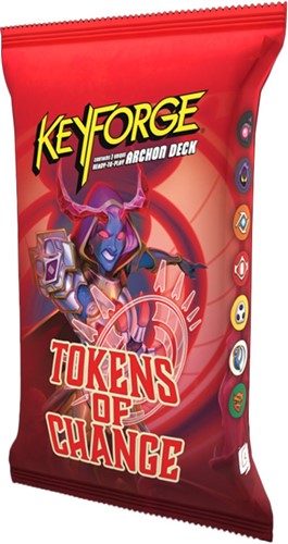 GHOKF19DS KeyForge Card Game: Tokens Of Change Deck published by Ghost Galaxy