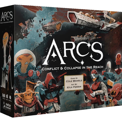 GIA06000 Arcs Board Game published by Buried Giant Games