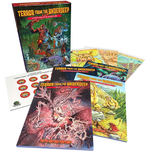 GMG50200 Dungeons And Dragons RPG: Terror From The UnderDeep published by Goodman Games