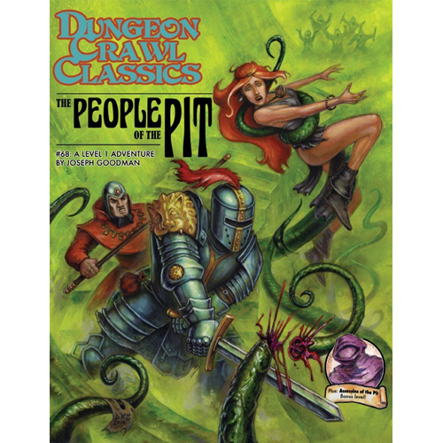 GMG5067HC Dungeon Crawl Classics #68: People Of The Pit Hardcover published by Goodman Games