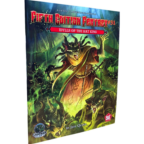 GMG55531 Dungeons And Dragons RPG: Module 31: Idylls Of The Rat King published by Goodman Games