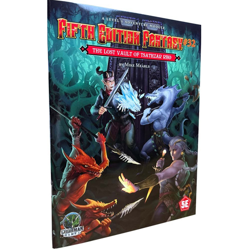 GMG55532 Dungeons And Dragons RPG: Module 32: The Lost Vault Of Tsathzar Rho published by Goodman Games