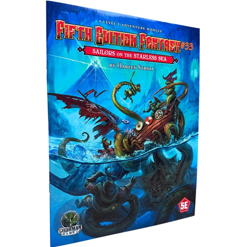 GMG55533 Dungeons And Dragons RPG: Module 33: Sailors On The Starless Sea published by Goodman Games