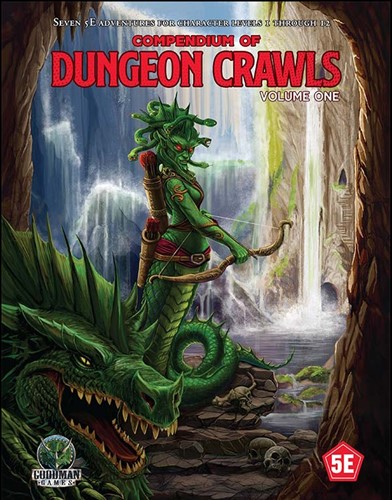 GMG55551 Dungeons And Dragons RPG: Compendium Of Dungeon Crawls Volume 1 published by Goodman Games