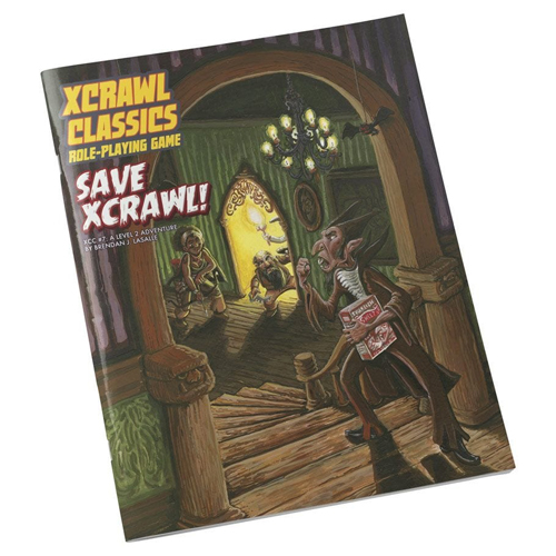 GMGXCC20 Xcrawl Classics #7: Save Xcrawl! published by Goodman Games