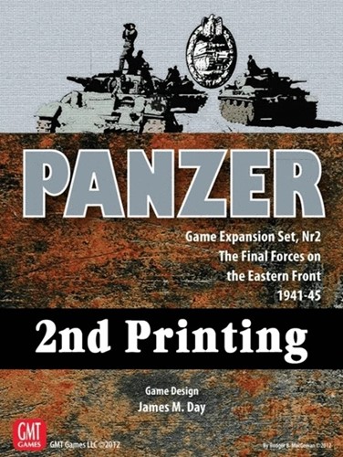 GMT1209 Panzer Expansion #2: The Final Forces On The Eastern Front (2021 Edition) published by GMT Games