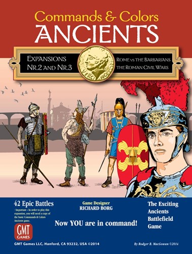 GMT1407 Commands and Colors Board Game: Ancients Expansions 2 And 3 published by GMT Games