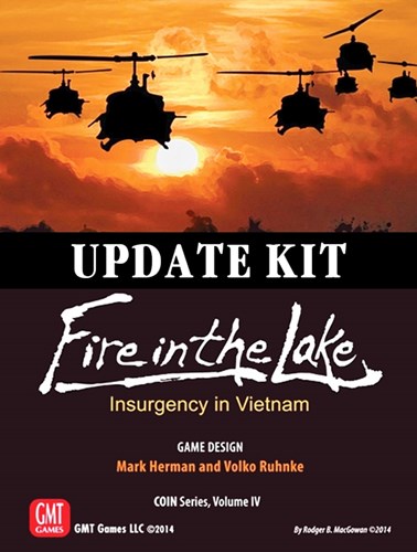 GMT140918UD Fire In The Lake Board Game: Update Kit published by GMT Games