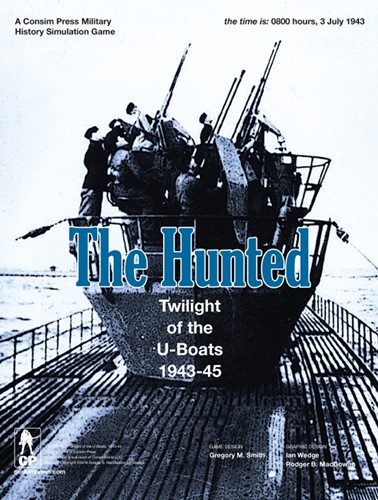 GMT1907 The Hunted: Twilight Of The U-Boats 1943-45 published by GMT Games